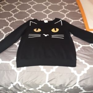 Cat sweatshirt/ Long Sleeved Top